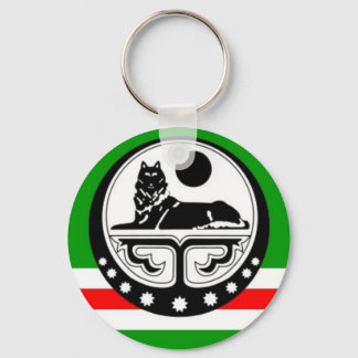 Noxchi chechen flag schlüsselanhänger