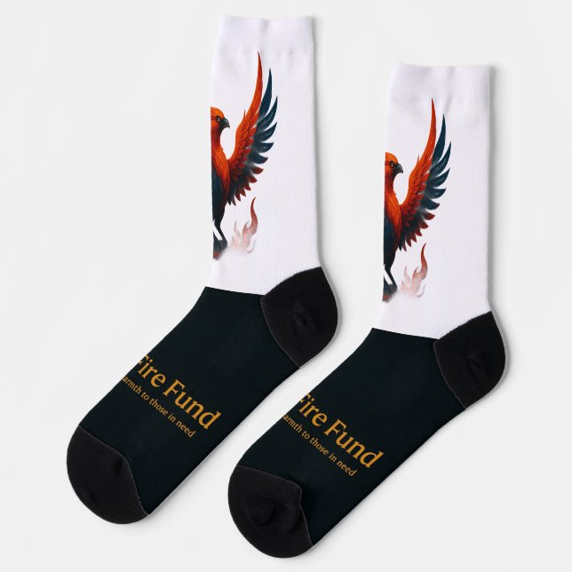 NoxFire Fund Socken (Linkes Detail)