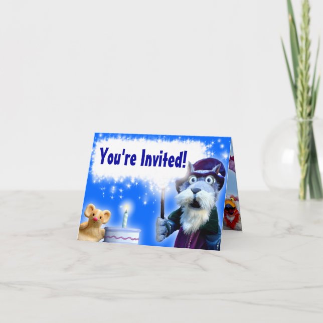 Noyer l'Assistant Invitation d'anniversaire (Devant)