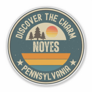 Noyes, Pennsylvania Aufkleber