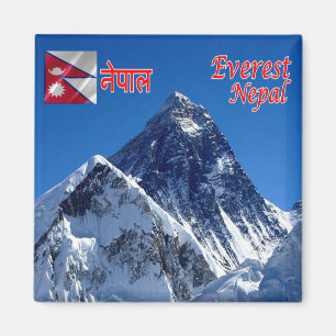 NP - Nepal - Mount Everest Magnet