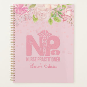 NP Nurse rose Journal floral personnalisé