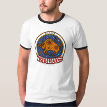 NP Taurus Men's Basic Ringer T - Shirt