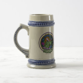 NP Virgo 22oz Stein Bierglas