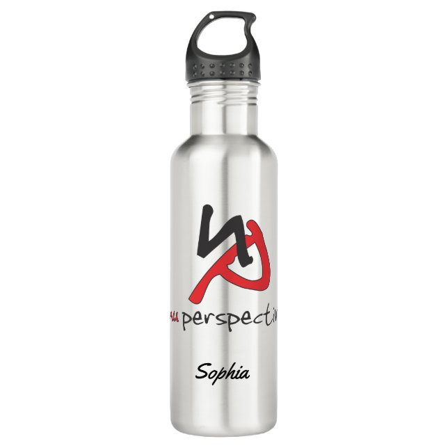 NP Wasserflasche Edelstahlflasche (Vorderseite)