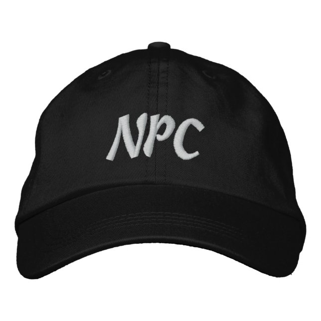 NPC BESTICKTE BASEBALLKAPPE (Vorderseite)