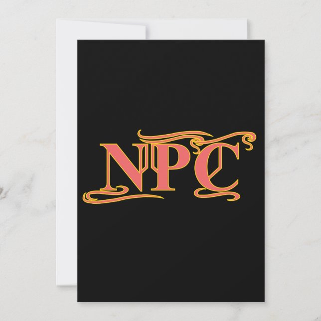 NPC darf nicht das Rad verstümmeln oder das Funny  (Vorderseite)