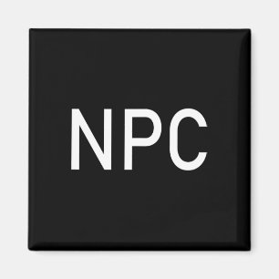 Npc Halloween Spaß Larp Rpg Rolle Magnet