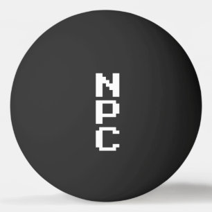 NPC - Nicht abspielbares Zeichen Tischtennisball