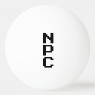 NPC - Nicht abspielbares Zeichen Tischtennisball