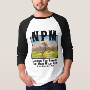 NPM Wild West Raglan T - Shirt
