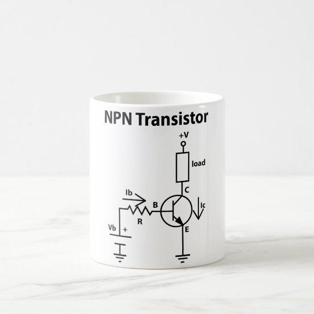 NPN Transistor-Tasse Kaffeetasse (Mittel)
