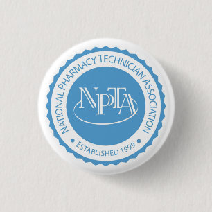 NPTA Siegel-Knopf Button
