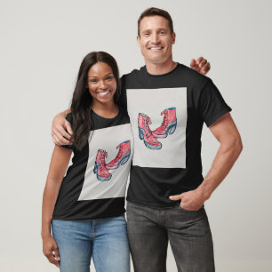 Nr. 01, HandZeichn der Schuhsammlung T-Shirt