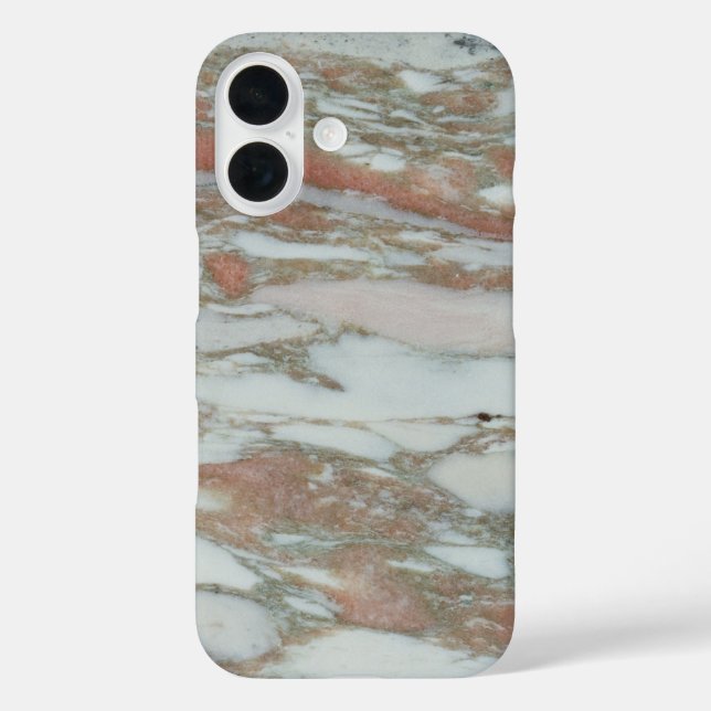 Nr. 020 Marmor iPhone 16 Hülle (Rückseite)