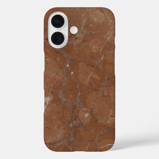 Nr. 069 Marmor iPhone 16 Hülle (Rückseite)