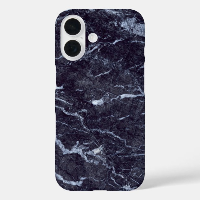 Nr. 089 Marmor iPhone 16 Hülle (Rückseite)