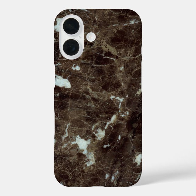 Nr. 108 Marmor iPhone 16 Hülle (Rückseite)