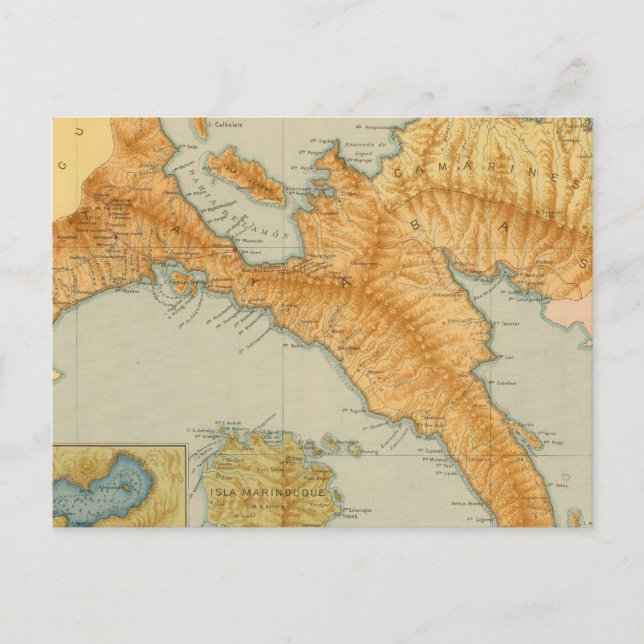 Nr. 10 Luzon Postkarte (Vorderseite)