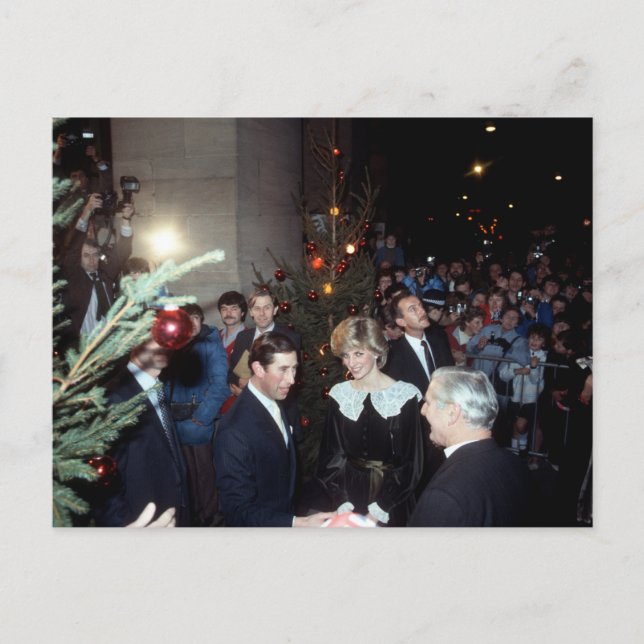 Nr.12 TRH Der Prinz und die Prinzessin von Wales M Postkarte (Vorderseite)