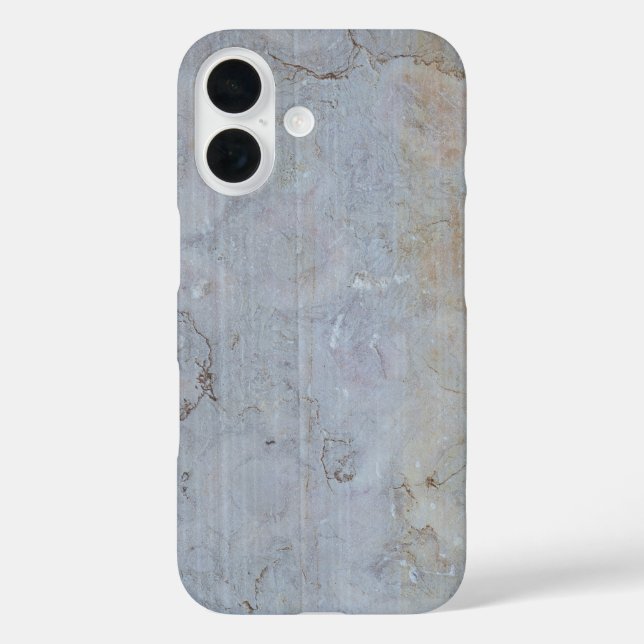 Nr. 147 Marmor iPhone 16 Hülle (Rückseite)