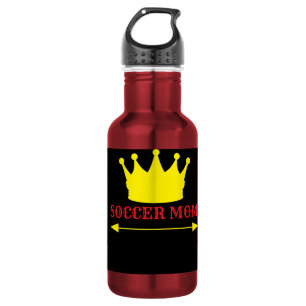 Nr. 1 Fußballmutter Edelstahlflasche