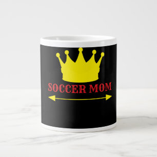 Nr. 1 Fußballmutter Jumbo-Tasse