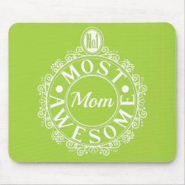 Nr.1 Klassisch Phantastische Mama Weißdrucke auf L Mousepad