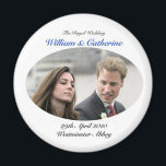 Nr. 1 The Royal Wedding William & Catherine Magnet<br><div class="desc">Nr. 1 der William Collection. The Royal Wedding William & Catherine 29. April 2011</div>
