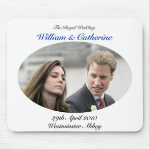 Nr. 1 The Royal Wedding William & Catherine Mousepad