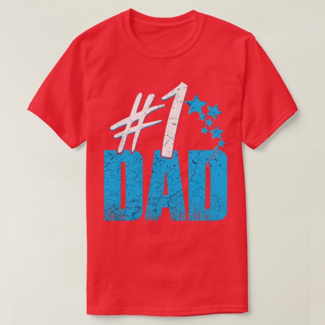 Nr. 1 Vater T-Shirt (Design vorne)