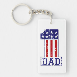 Nr., 1 Vater USA Schlüsselanhänger