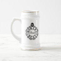 Nr.1 Weltbeste Vater-Custom Black Line Typografie