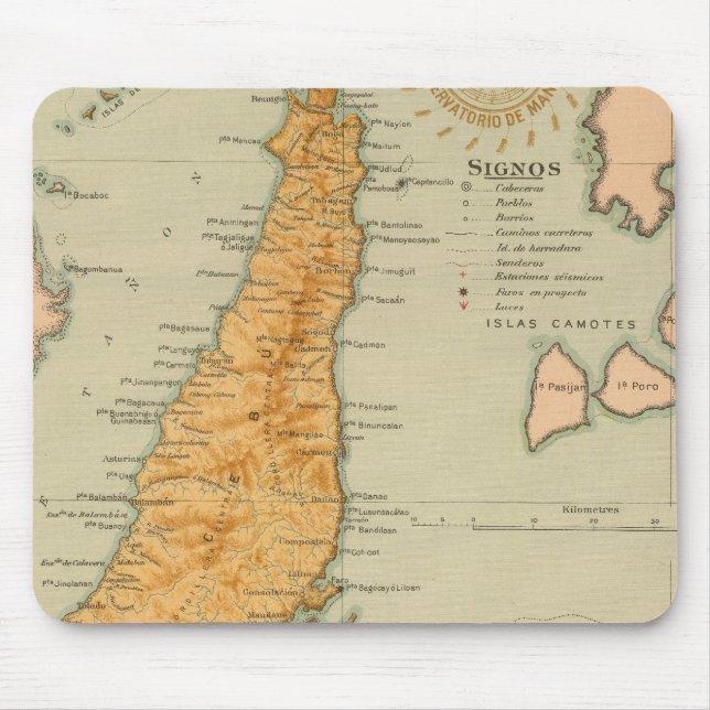 Nr. 22 Cebu Mousepad (Vorne)