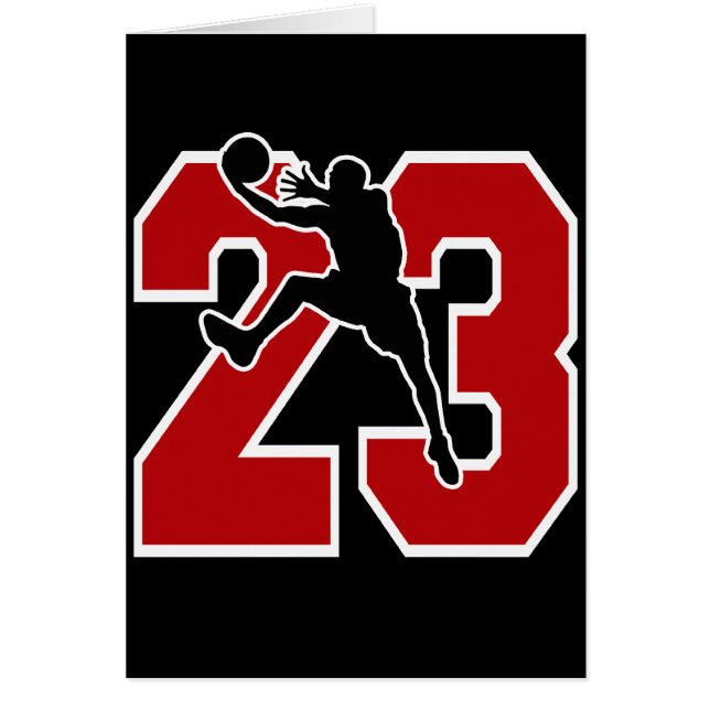 NR. 23 MIT BASKETBALL-SPIELER (Vorne)