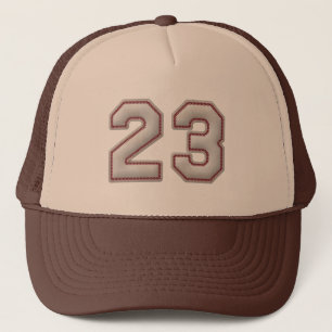 Nr. 23 mit coolem Baseball-Stich-Blick Truckerkappe