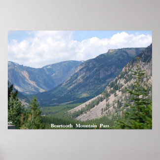 Nr. 33 - DSC, H-27 - Bärenzahnpass, Alpen Poster