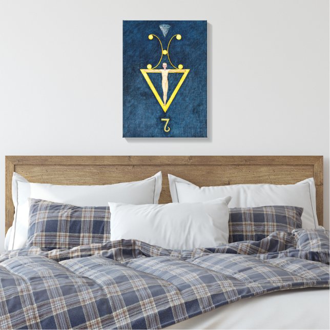 Nr. 64 | Anna Cassel | Leinwanddruck (Insitu (Schlafzimmer))