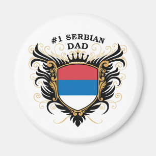Nr.eine Serbian-Vater Magnet