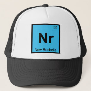 Nr. - New Rochelle New York Chemistry City Symbol Truckerkappe