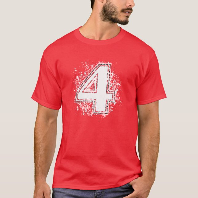 Nr. vier T-Shirt (Vorderseite)
