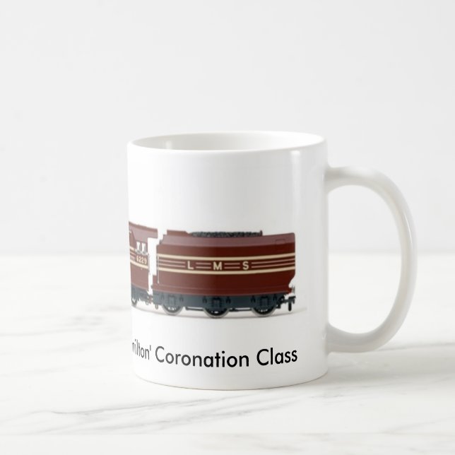 NRM 4-6-2 "Herzogin von Hamilton" Krönungs-Klasse Kaffeetasse (Rechts)