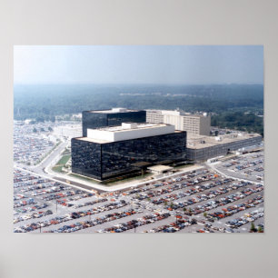NSA-Staatsangehörig-Sicherheitsbüro Poster