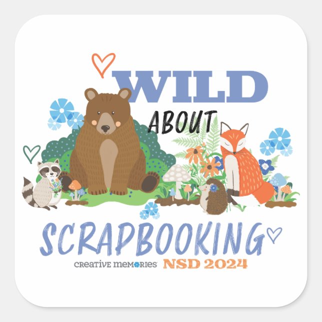 NSD 2024 Square Stickers (Vorderseite)
