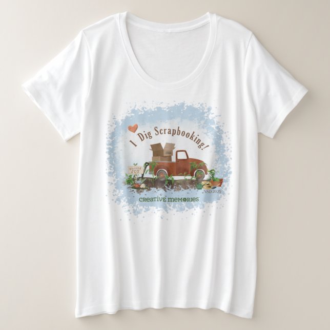 NSD 2025 Women's Plus Size Shirt (Design vorne)