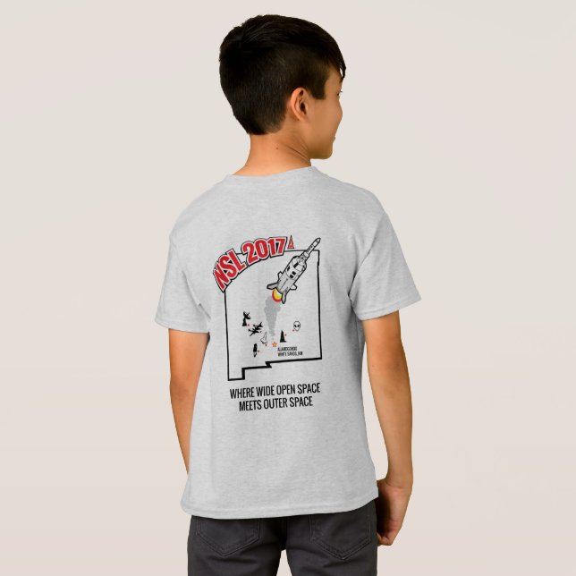 NSL 2017 der T - Shirt Kinder (Schwarz voll)