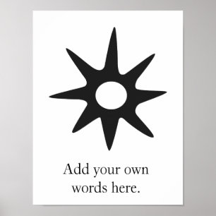 NSOROMMA   Symbol der Vormundschaft Poster