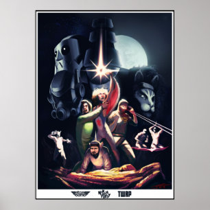 NSP TWRP Star Bombe Poster