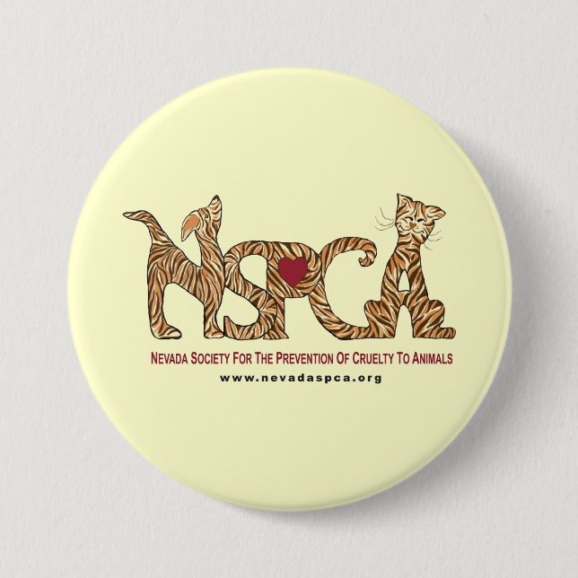 NSPCA Knopf Button (Vorderseite)