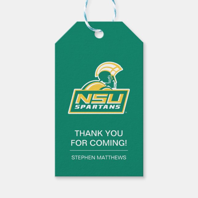 NSU Spartans Graduate Geschenkanhänger (Vorderseite)